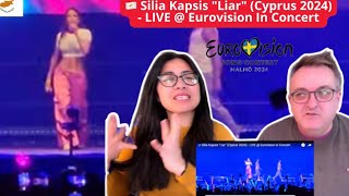 🇨🇾 Silia Kapsis "Liar" (Cyprus 2024) - LIVE @ Eurovision In Concert - 🇩🇰REACTION