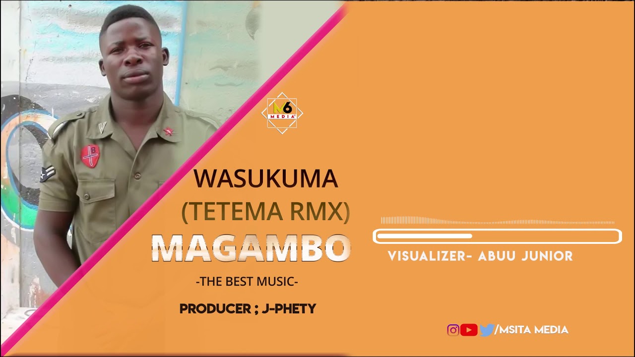 Magambo machimu lenga Wasukuma Tetema remix  Tetema  rmx Official audio
