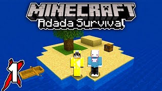 MÜKEMMEL ADA! | Minecraft PE/Bedrock Ada Survival | #1