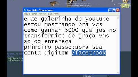 como ganhar queijos de graça de transformice