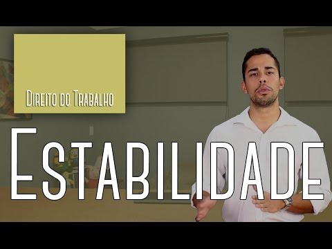 Vídeo: O que significa estabilidade?