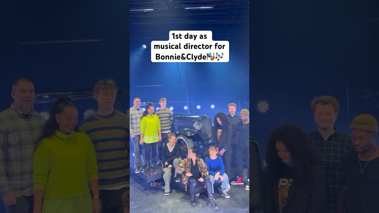 My 1st day as musical director! 