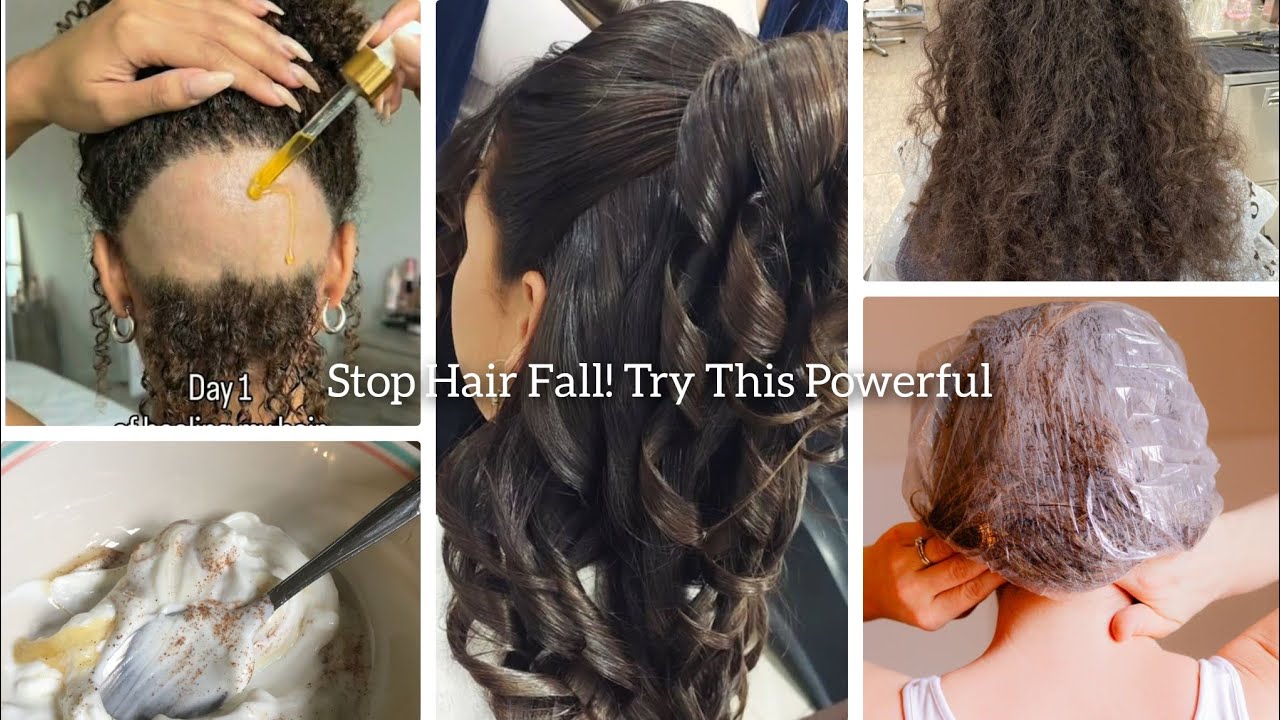 Используйте 2 раза в неделю – быстрый результат! 😱Остановите выпадение волос! Попробуйте это мощн...