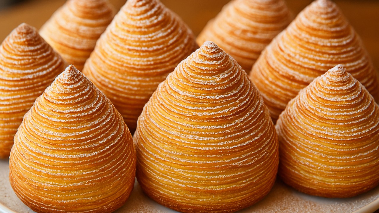 Вы будете удивлены, насколько это просто! Самая вкусная и красивая слоеная булочка из Турции!