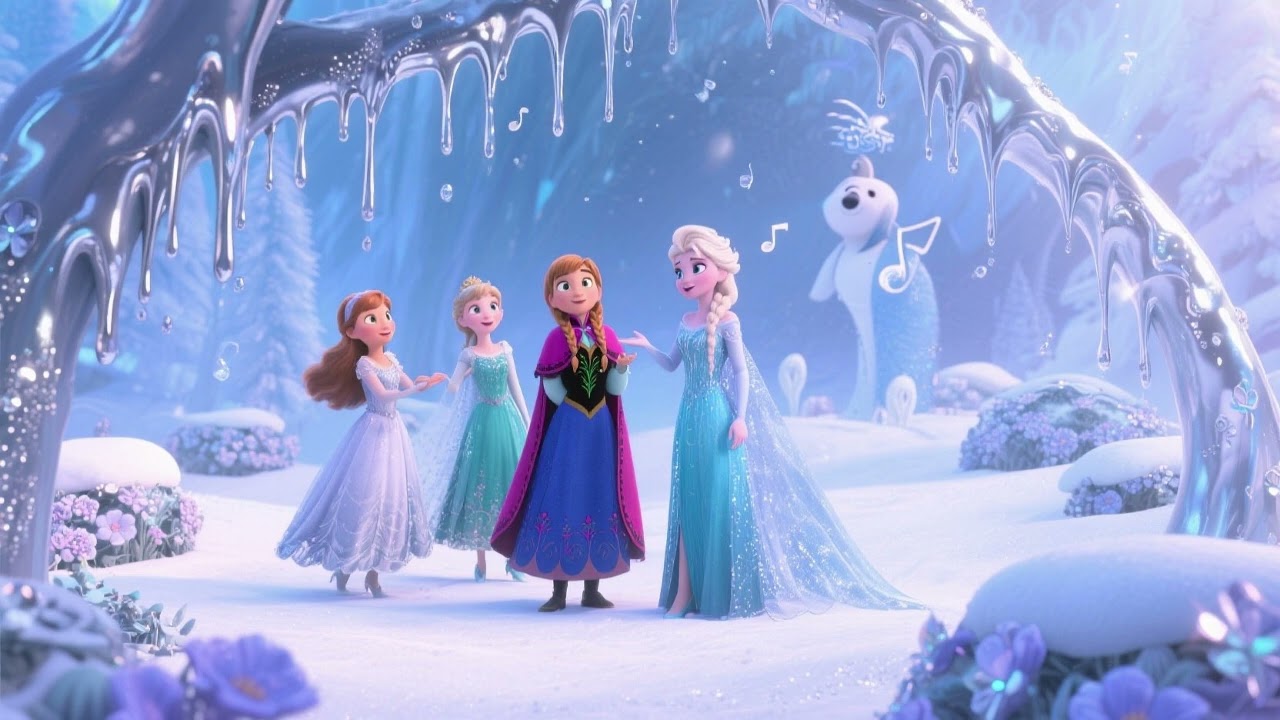 Капельная поливка серебряным соком | Эльза | Волшебная песенка про принцессу в саду для детей