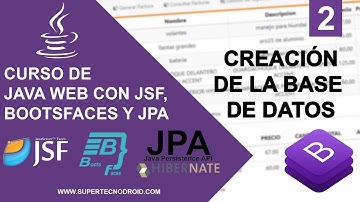 2- Creación de la base de datos | Curso de Java Web con JSF, BootsFaces y JPA