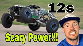 The Scariest RC Car Ever!!! 12S Crazy Power!!!