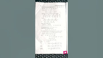 💕❤️Msc 1 sem. Differential equations previous year question paper external 2014 solved|#MathsByMansi