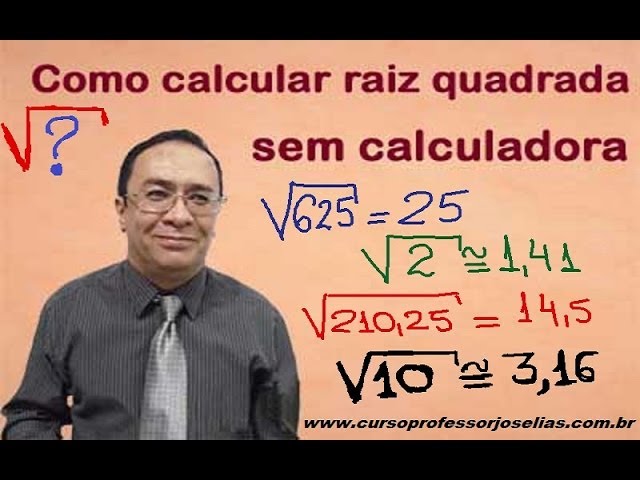 Calculadora Online Que Tenha Raiz Quadrada Como Calcular Raiz Quadrada Sem Calculadora Youtube