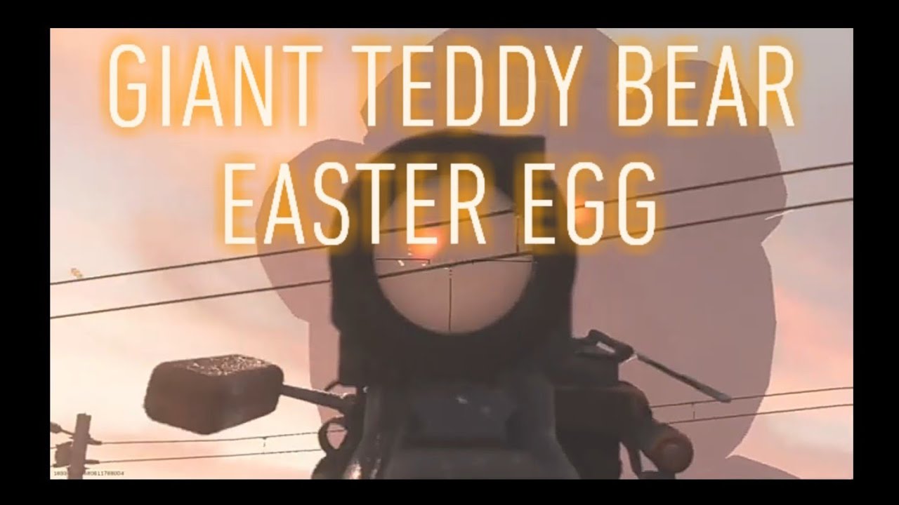 MODERN WARFARE- GODZILLA EASTER EGG GUIDE (GIANT TEDDY)
