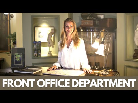 Video: Co je front office v hotelovém managementu?