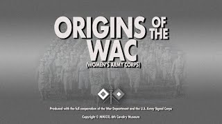 Origins of the WAC CC