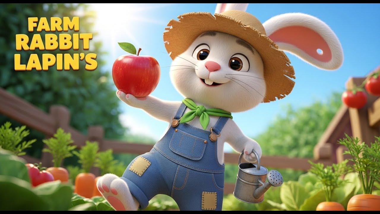 Experience The rural life of a farmer rabbit named Lapin: Farm Chores & Fun!