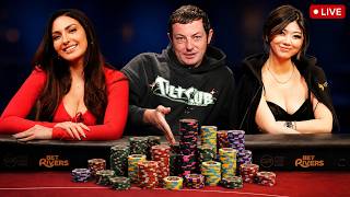 Tom Dwan, Xuan Liu,, Kelly Minkin, Hellmuth, Randall Emmet, Stanley $25/$50/$100  Livestream (DAY 2)