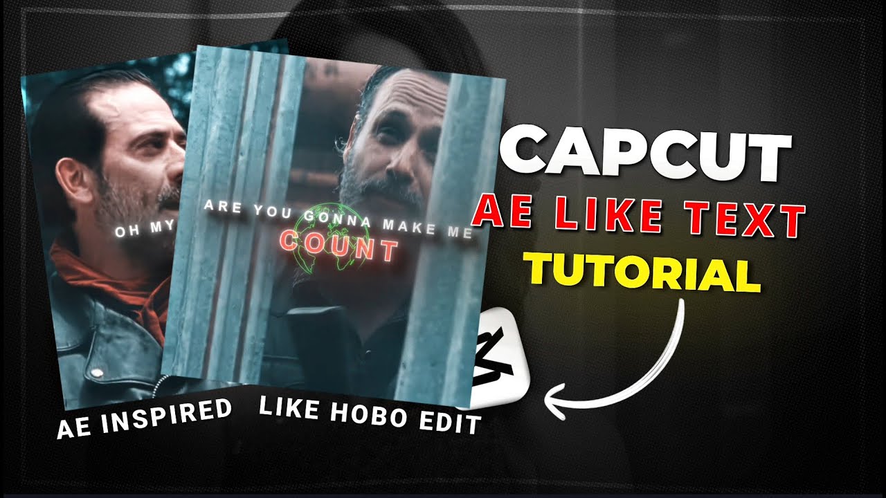Capcut Easy Text Edit Tutorial Like AE Inspired - YouTube