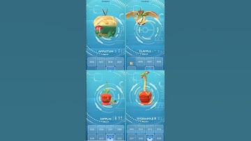 Cuádruple evolución | Todas las evoluciones de Applin en Pokémon Go