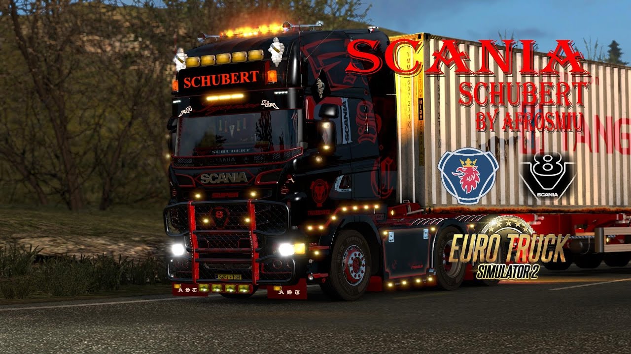 Спільнота Steam :: Відео :: [ETS2 V.1.25] Schubert Scania 2.0 By.