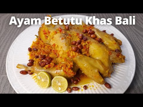 Video Resep Ayam Betutu Makanan Khas Bali Recipe Of Betutu Chicken Special Food From Bali Island, Viral!