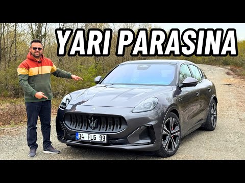 Maserati Grecale Folgore Test Sürüşü | Benzinlinin yarı parasına 550 beygir Elektrikli Maserati