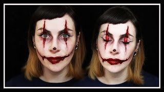 Carved Clown HALLOWEEN Makeup Tutorial | LetzMakeup