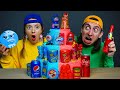 Cake decorating ideas   red vs blue food challenge by mukachu