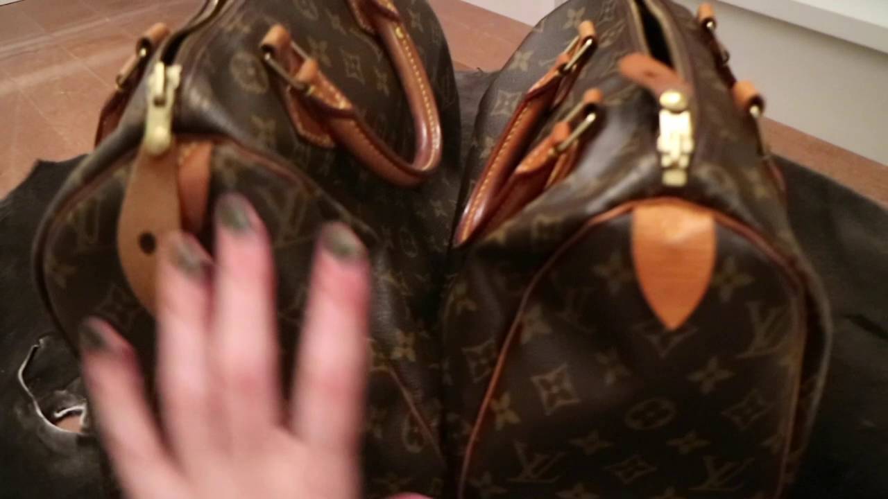 Louis Vuitton Speedy Comparison Review,Speedy 25 vs 30 vs 35 