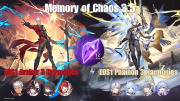 Memory of Chaos 3.5 : 0 Cycle E0S1 Archer 3 Harmonies x E0S1 Phainon 3 Harmonies | Honkai Star Rail 