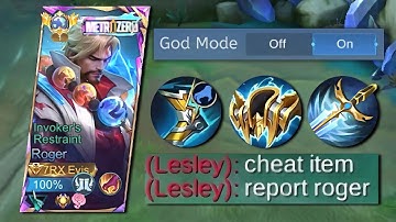 WHEN GLOBAL ROGER ABUSE THIS NEW BROKEN BUILD🔥 (MUST TRY) | MLBB