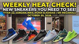 Weekly Heat Check! New Sneakers You Need to See! TITAN 22, Jordan, Nike, PUMA & adidas | SM Megamall
