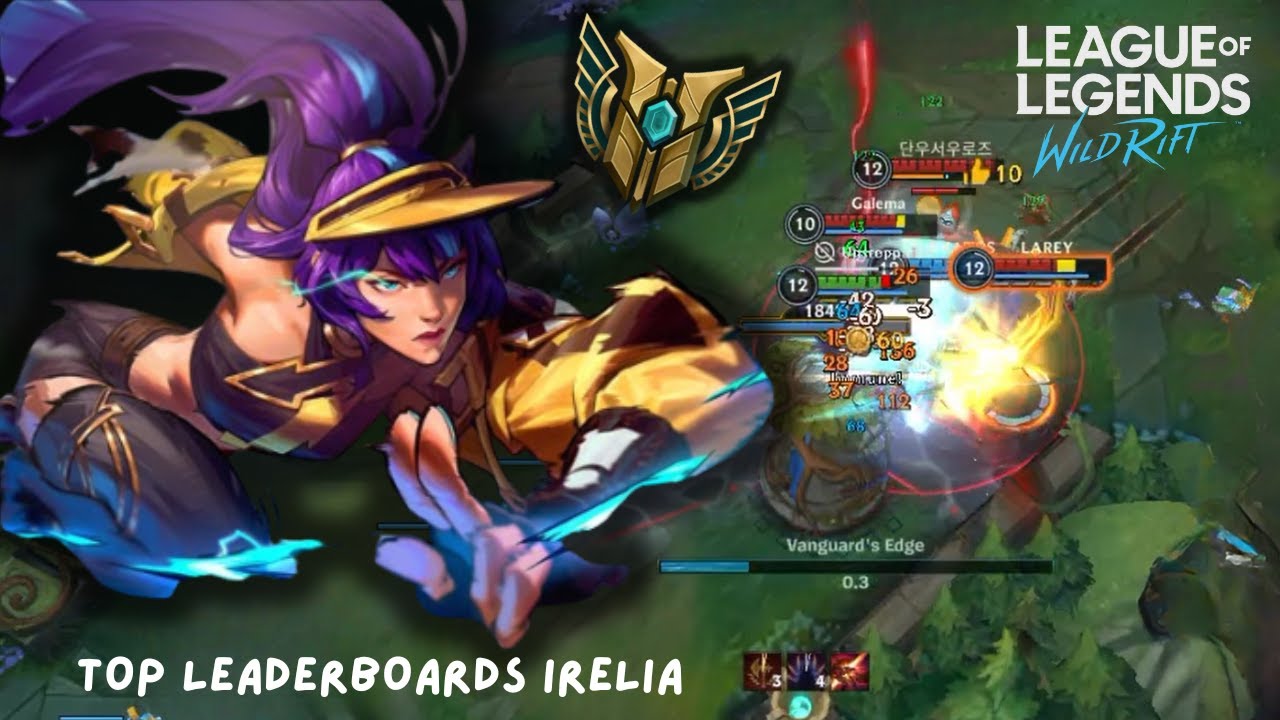 Irelia Mid is BROKEN... If You Play Like This (Leaderboard Highlights) | Wild Rift