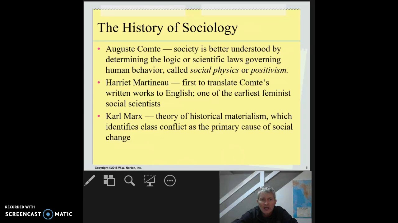 Introduction to Sociology I Lecture 1.1 - YouTube