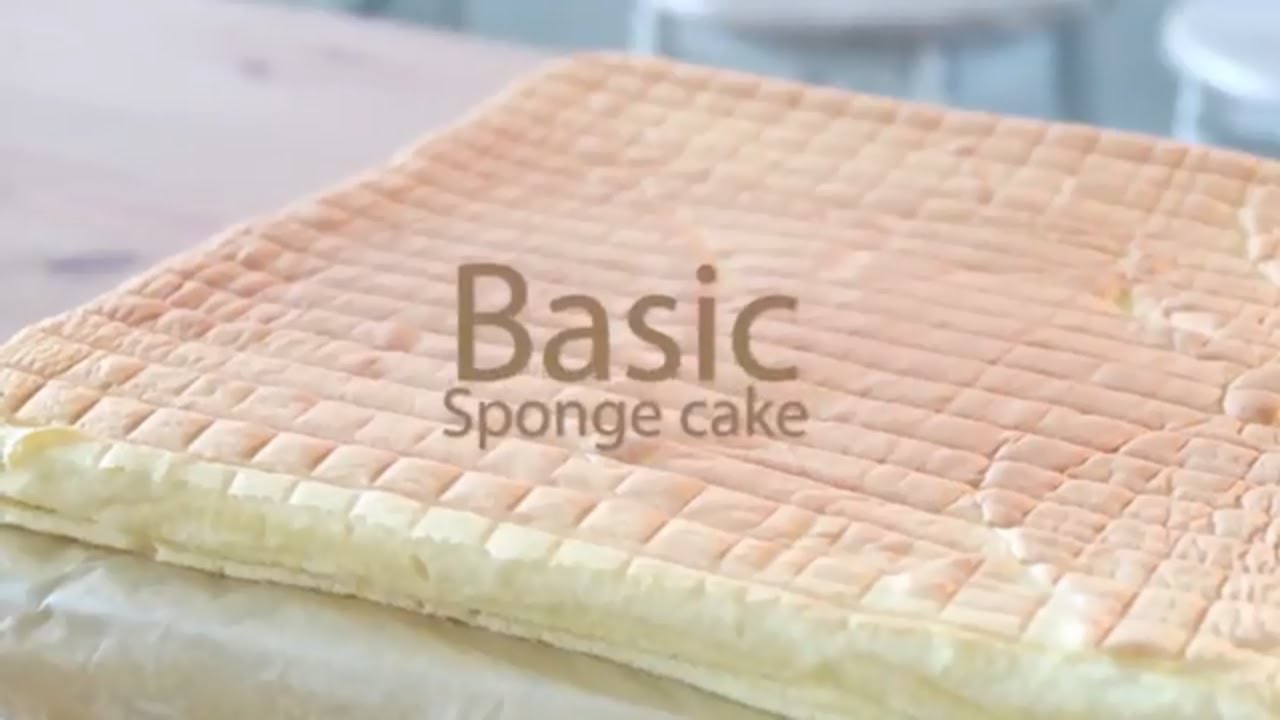 Basic Sponge Cake - YouTube