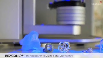 Rexcan DS3 High Resolution 3D Scanner