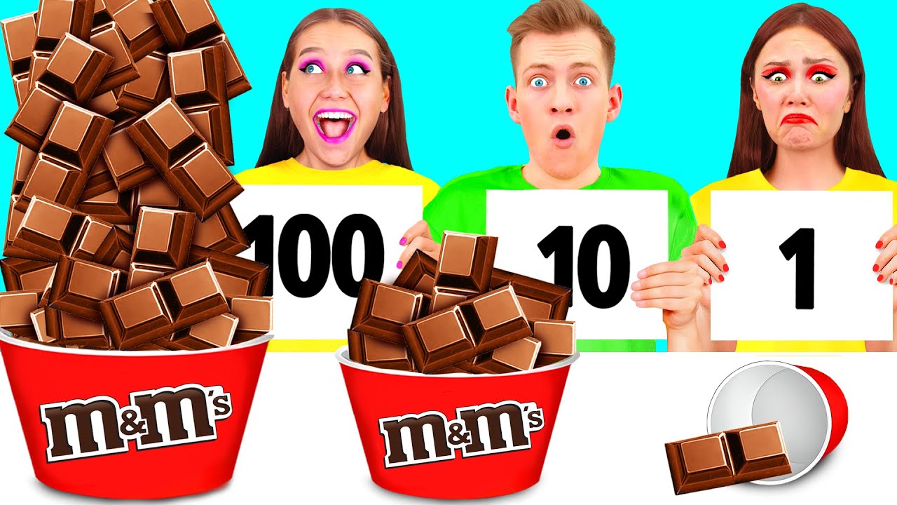 100 Layers of Food Challenge | Funny Moments by PaRaRa Challenge