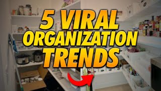viral organization trends that CHANGED my LIFE