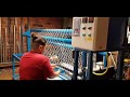 Maquina para hacer tejido de alambre ,semiautomático  Mk-2019