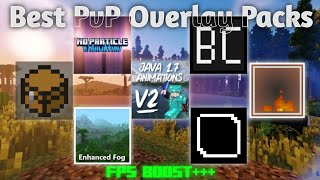 Best PvP Overlay Packs For Minecraft Bedrock 1.21+ Which Can Increase Fps