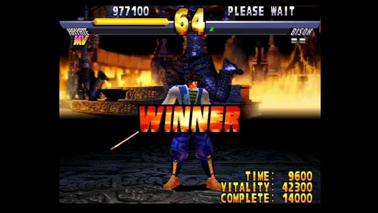 Street Fighter EX 2 Plus (PlayStation) Arcade as Hayate YouTube