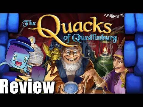 The Quacks of Quedlinburg: The Alchemists Review - with Tom Vasel