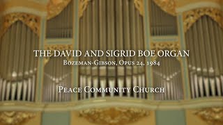 Download Lagu Silbermann-style organ by Bozeman-Gibson at Peace Church MP3