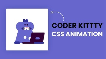 Coder Kitty Animation | CSS Animation Speed Coding