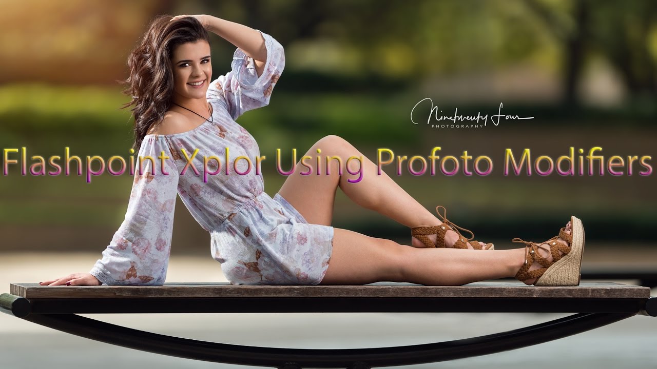 Using the Flashpoint Xplor 600(Manual) & 360 TTL with Profoto 3' Modifier