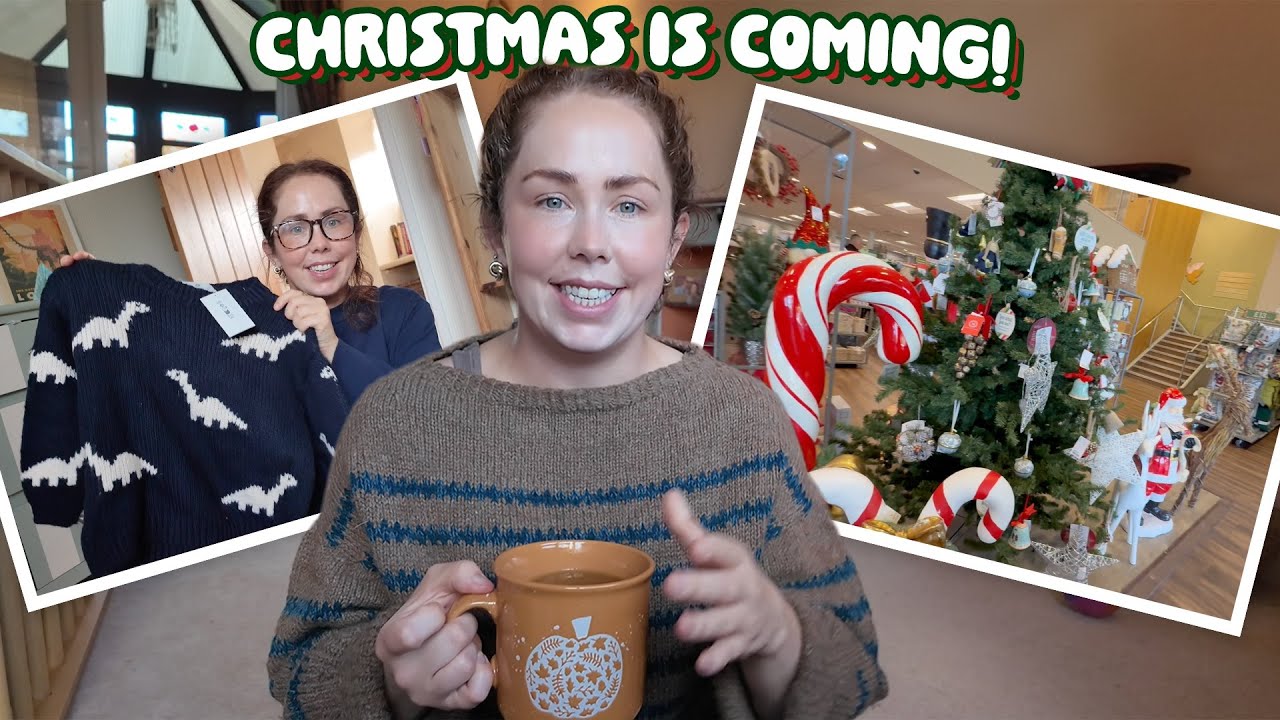 Рождественские покупки Homesense, детские покупки H&M, обновления дома и осенние ужины | Видеобло...