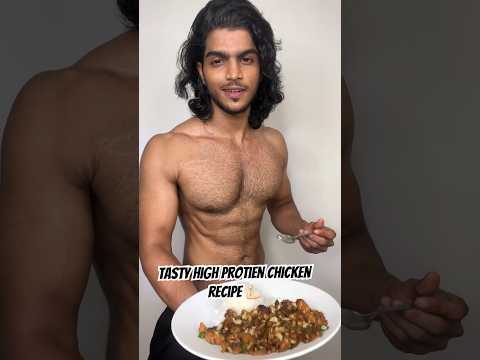 Tasty High protien chicken recipe #shorts#fitness#gym