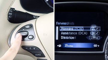 2014 Infiniti QX60 - Forward Collision Warning (FCW) System (if so equipped)