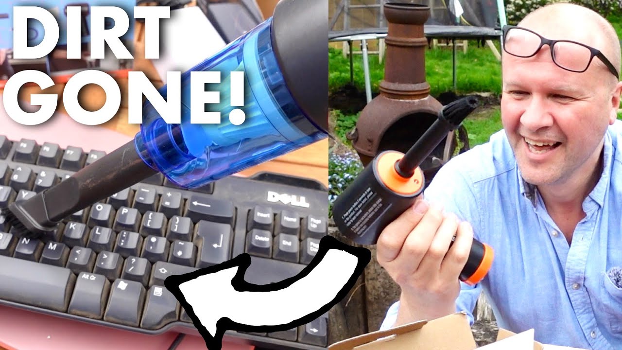 How I clean my computer keyboards! - YouTube