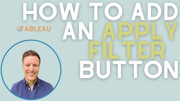 How to Add Apply Buttons to Tableau Filters (Quick Tip)
