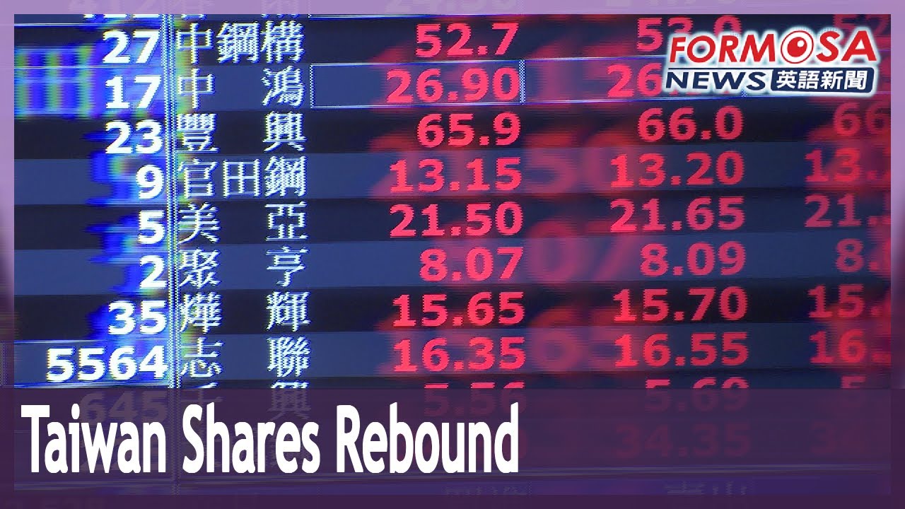 Taiex rebounds after National Stabilization Fund announces plans to intervene