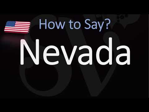 How to Pronounce Nevada? (CORRECTLY)