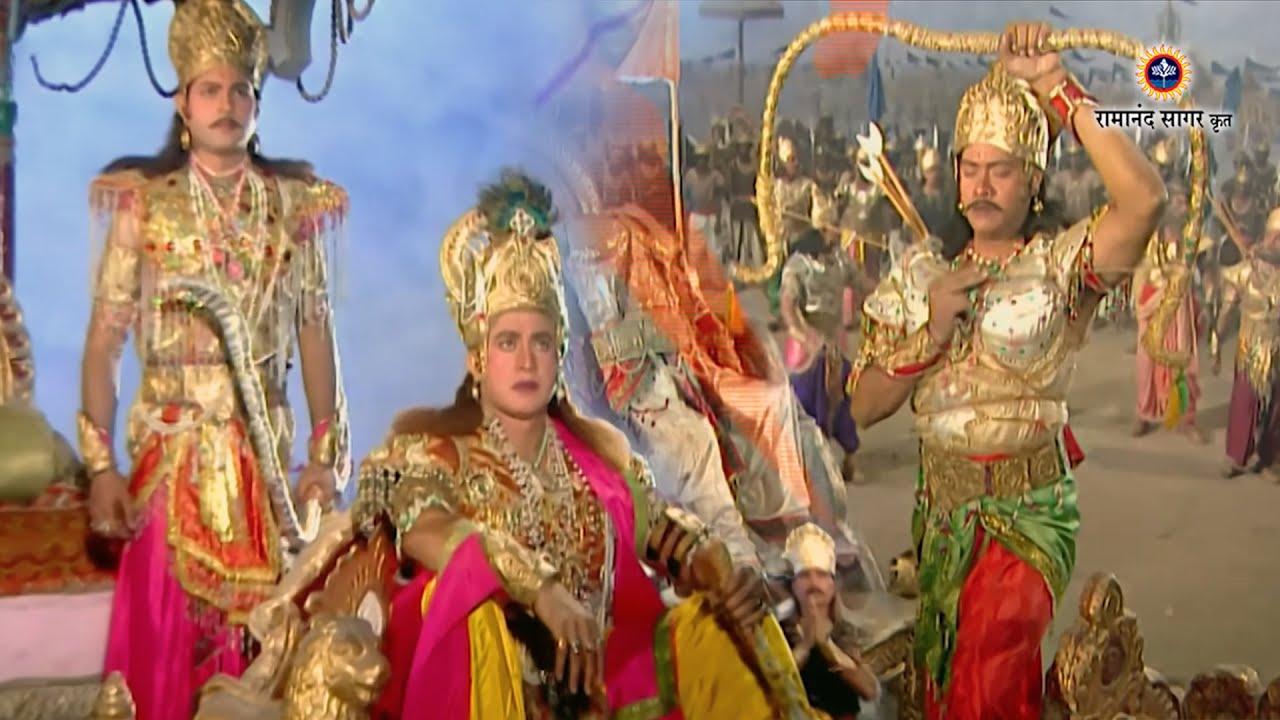 श्री कृष्ण भाग 179 - आचार्य द्रोण का वध | अश्वत्थामा का नारायण अस्त्र । रामानंद सागर कृत